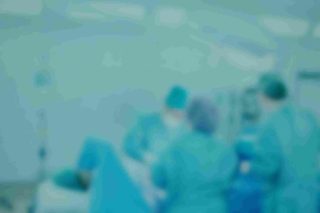 Background Blur Operating Room Dark